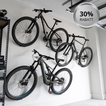 Bikeriser™ – Väggmonterad cykelförvaring