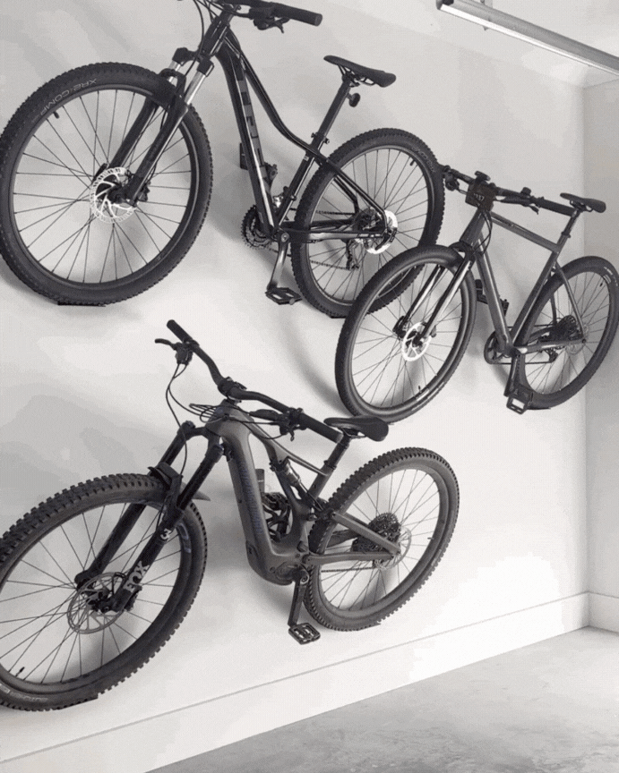 Bikeriser™ – Väggmonterad cykelförvaring